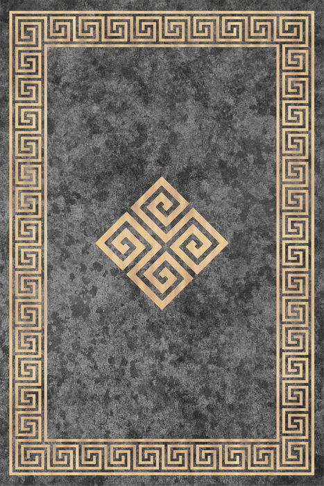 Mijölnir Juego de alfombrillas de baño CT-5067 Multicolor